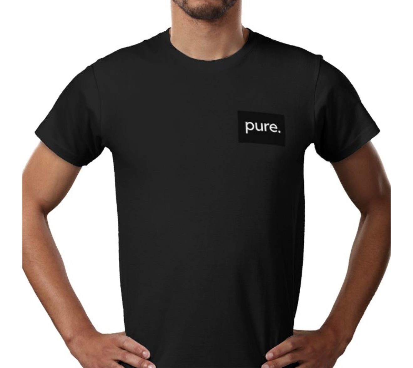 Mens T-Shirt  White or Black Merchandise