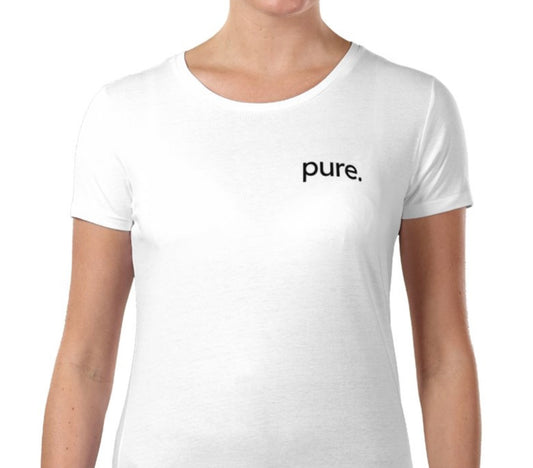 Ladies T-Shirt White or Black Merchandise